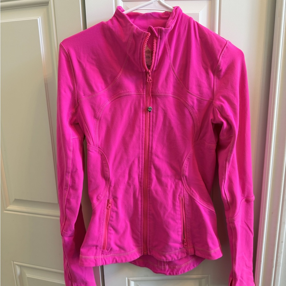 lululemon athletica define hot pink Jacket